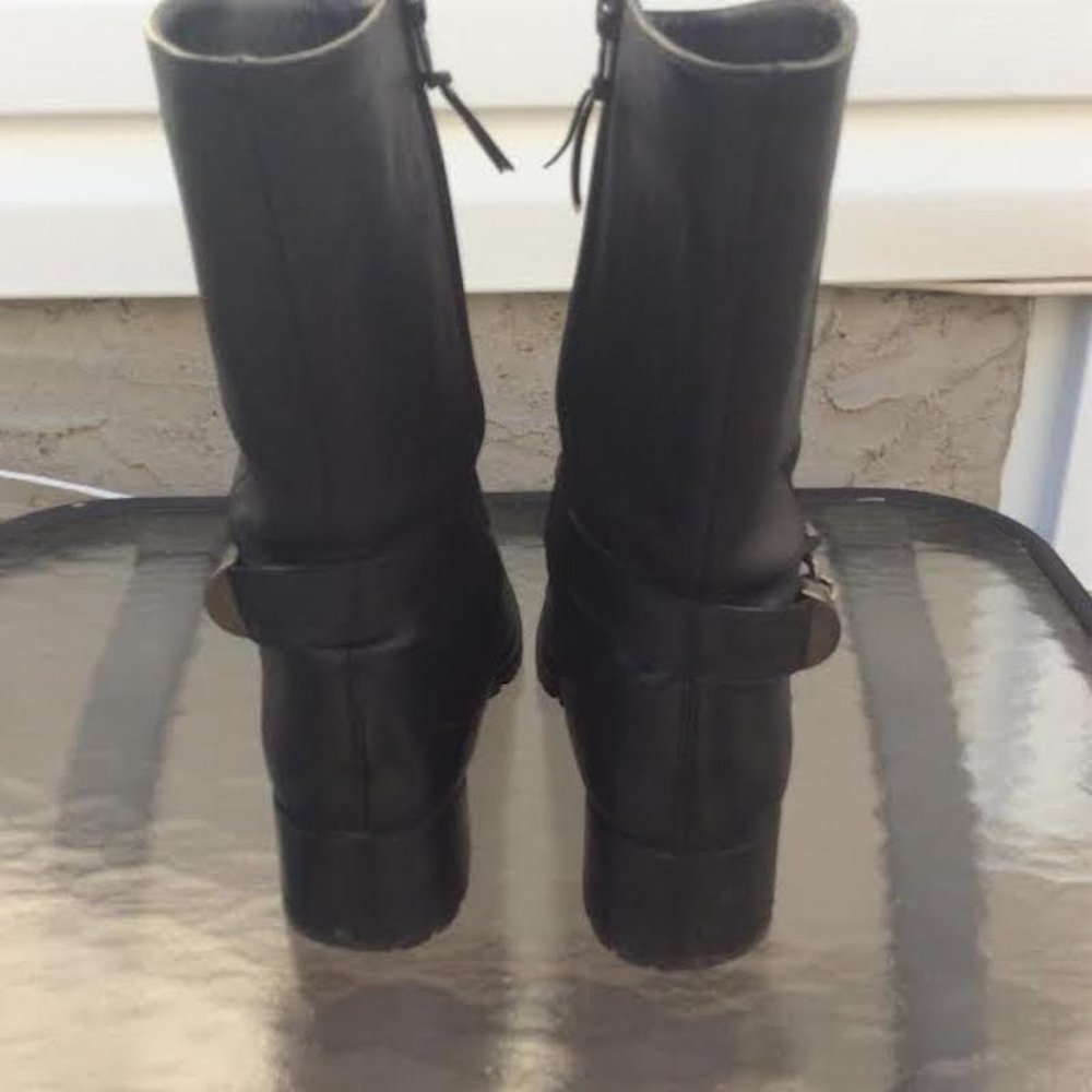 Stuart Weitzman Leather Boots, Size 7.5M - Picture 6 of 6